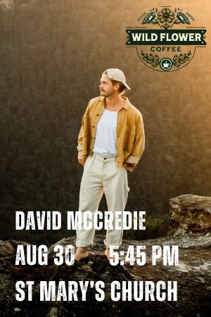 David McCredie Acclaimed Australian singer-songwriter is making waves around the world with songs about life, love and heartbreak that are relatable to all ages!